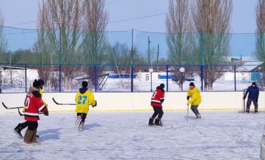 Первенством по хоккею на валенках продолжилась в эти выходные спартакиада АО 